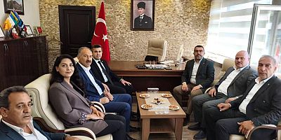 Milletvekili Adem Çalkın'dan Susuz Kaymakamlığına hayırlı olsun ziyareti