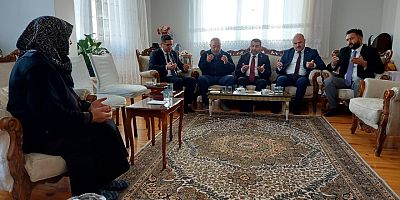 Milletvekili Adem Çalkın, Daşdelen Ailesi'ne Başsağlığı Ziyaretinde Bulundu 