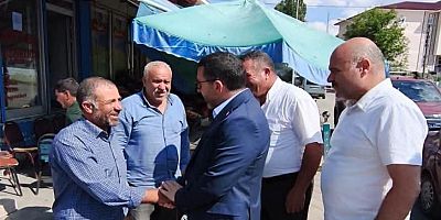 Milletvekili Adem Çalkın Digor’da Esnafla Buluştu