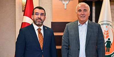 Milletvekili Adem Çalkın, Tarım Kredi Kooperatifleri Genel Müdürü'ne Kars'ın taleplerini iletti