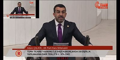 Milletvekili Adem Çalkın, TBMM'yi Salladı: 