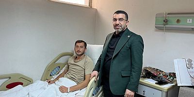 Milletvekili Adem Çalkın Yaralı Askerimizi Ziyaret Etti 