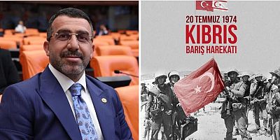  Milletvekili Çalkın’dan 20 Temmuz Barış ve Özgürlük Bayramı Mesajı