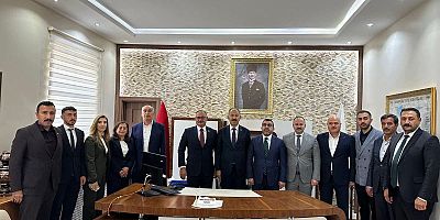 Milletvekili Çalkın'dan Arpaçay Kaymakamı Güvenç’e Ziyaret