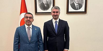 Milletvekili Çalkın'dan Bakan Yardımcısı Tarıkdaroğlu'na Ziyaret