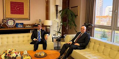 Milletvekili Çalkın’dan Bakan Yardımcısı Uçarmak’a Ziyaret