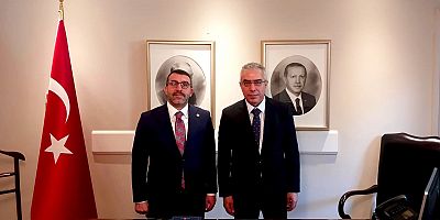Milletvekili Çalkın’dan Cumhurbaşkanı Başdanışmanı Uçum’a ziyaret