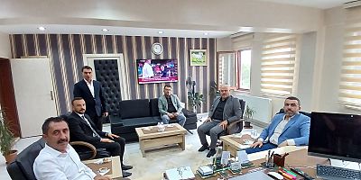 Milletvekili Çalkın'dan Genel Sekreter Fatih Tekcan 'a ziyaret