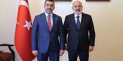 Milletvekili Çalkın'dan İçişleri Bakan Yardımcısı Mehmet Sağlam'a Ziyaret