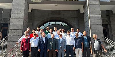 Milletvekili Çalkın'dan Kağızman Kaymakamı Cembekli'ye Ziyaret