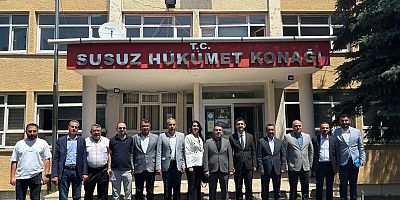 Milletvekili Çalkın'dan Kaymakam Tutal'a Hayırlı Olsun Ziyareti