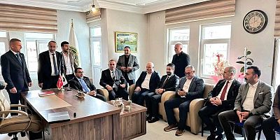 Milletvekili Çalkın'dan  Koyun ve Keçi Yetiştiricileri Birliği’ne Ziyaret