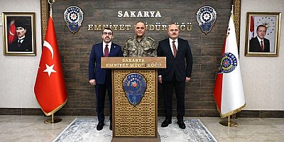 Milletvekili Çalkın’dan Sakarya İl Emniyet Müdürü Saka’ya Ziyaret