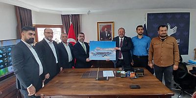 Milletvekili Çalkın'dan Türkiye'nin Sesi Altınçağ Partisi'ne ziyaret