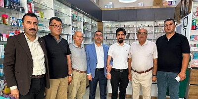 Milletvekili Çalkın’dan Ulu Eczanesi’ne Hayırlı Olsun Ziyareti