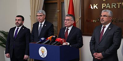 Milletvekili Çalkın, gündemdeki konuları değerlendirmede bulundu