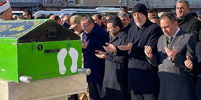 Milletvekili Çalkın'ın Babaannesi merhume Fidan Çalkın gözyaşlarıyla son yolculuğuna uğurlandı