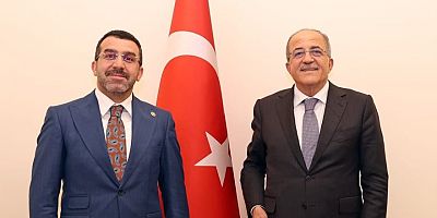 Milletvekili Çalkın, Milli Savunma Bakan Yardımcısı Alpay’ı ziyaret etti