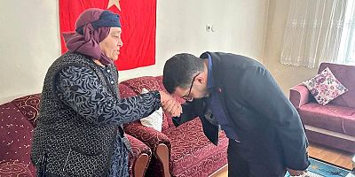 Milletvekili Çalkın Şehit Ailesinin Anneler Günü’nü kutladı