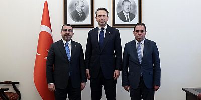 Milletvekili Çalkın ve Başkan Senger, Bakan Bayraktar'ı ziyaret etti