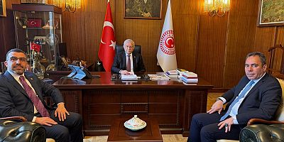 Çalkın ve Senger’den TBMM Başkanvekili Celal Adan’a Ziyaret