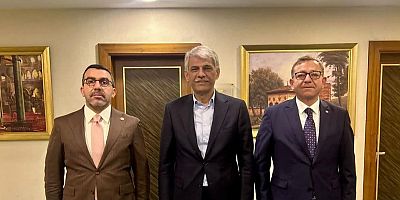 Milletvekili Çalkın ve Vali Polat’tan Bakan Yardımcısı Alpaslan’a Kars Ziyareti