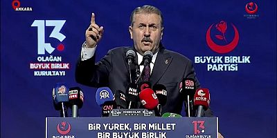 BBP’de Mustafa Destici, yeniden güven tazeledi