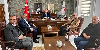 Oda Başkanlarından Kars Tarım ve Orman İl Müdürü Aydın'a ziyaret 