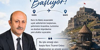 Okay Ulakçı'dan Kars-Bakü Uçak Seferleri Açıklaması