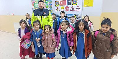 Okul da Trafik Köşesi oluşturuldu
