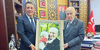 ÖNGEL, BAHÇELİ’YE KARS VE BÖLGE RAPORLARINI SUNDU