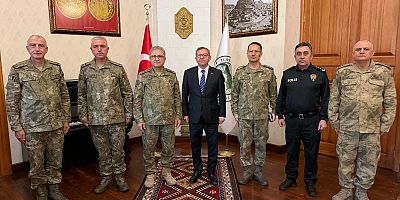 Orgeneral Metin Tokel’den Kars Valisi Ziya Polat’a Ziyaret