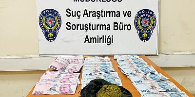  Otobüsde yapılan aramada yolcunun üzerinde yasaklı madde yakalandı