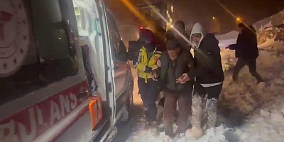 Oyuklu Köyü’nde rahatsızlanan bir vatandaş için ekipler seferber oldu