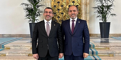 Pamukkale Rektörü Güngör'den Milletvekili Çalkın'a Ziyaret