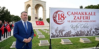 Remzi Aras'ın Çanakkale Zaferi ve Şehitleri Anma mesajı