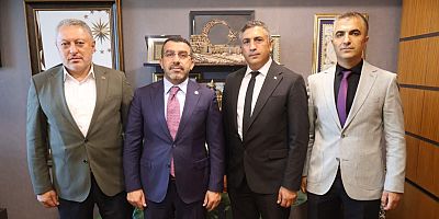 Sağlık-Sen Heyetinden Kars Milletvekili Adem Çalkın’a Ziyaret
