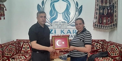 Sağlık-Sen Kars Şube Başkanı Koskalan'dan Kadın Kooperatifi’ne Ziyaret