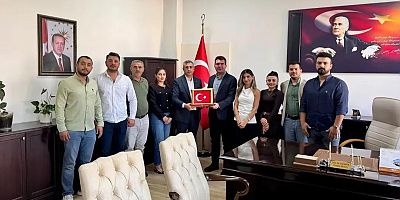 Sağlık-Sen Kars Şubesi’nden İl Sağlık Müdürü Eker’e Ziyaret