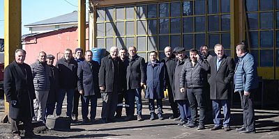 Sanayi Esnafından Belediye Başkan Adayı Prof. Dr. Senger, ilgiyle karşılandı