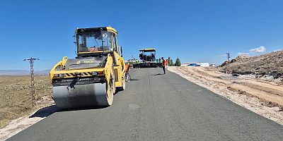 Sarıkamış Asboğa Köyü’nün 1,2 Kilometrelik Beton Yolu Tamamlandı