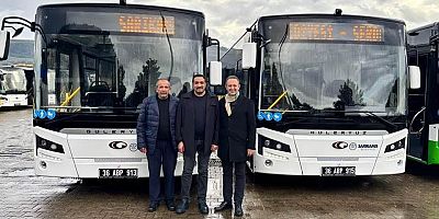 Sarıkamış Belediyesine 2 Yeni Şehir İçi Servis Aracı