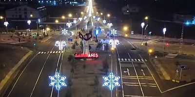 Sarıkamış'ın Ana Arterleri Işıl Işıl...