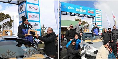Sarıkamış Rallisi  şampiyonu Kerem Kazaz oldu