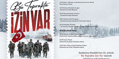 Sarıkamış Şehitleri 111. Yılı Anma Programı için ücretsiz araç kaldırılacak