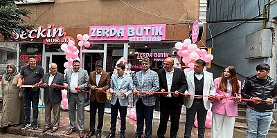 Sarıkamış’ta Zerda Butik Mağazası Hizmete Açıldı