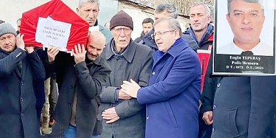Şehit Polis Memuru Engin Tepebaş Dualarla defnedildi