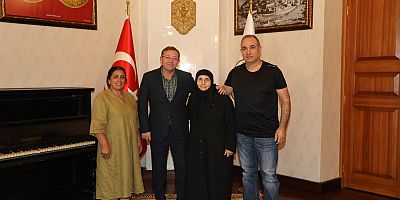 Şehit Taner Özdemir'in Ailesinden Vali Polat'a ziyaret...