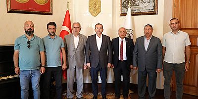 Şehit ve Gazi Aileleri Derneğinden Vali Ziya Polat’a ziyaret