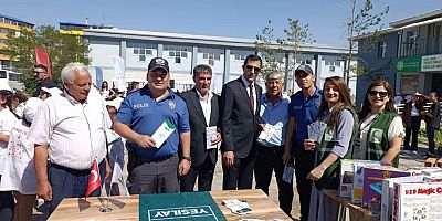 Selim’de düzenlenen Yaz Kursu Şenliğinde Yeşilay'a yoğun ilgi